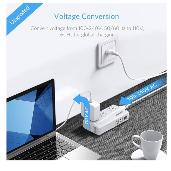 BESTEK Universal Travel Adapter - Picture 3 of 12